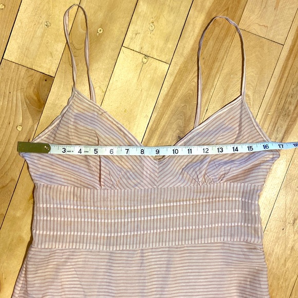 Urban Outfitters Sparkle & Fade pink striped chemise, size M - Picture 8 of 10